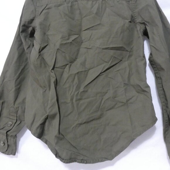 JOE FRESH - Kids | small (6) | Olive Green Button-Up Shirt | NWOT - Picture 15 of 16